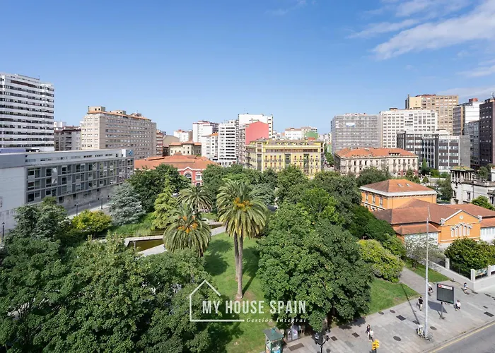 Myhousespain - Acogedor Piso Centro Апартаменты Хихон